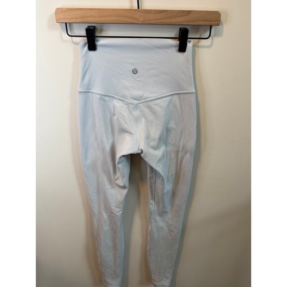 Lululemon Align High‑Rise Pant 28” Nulu Size 2 Powder Blue - Picture 5 of 7